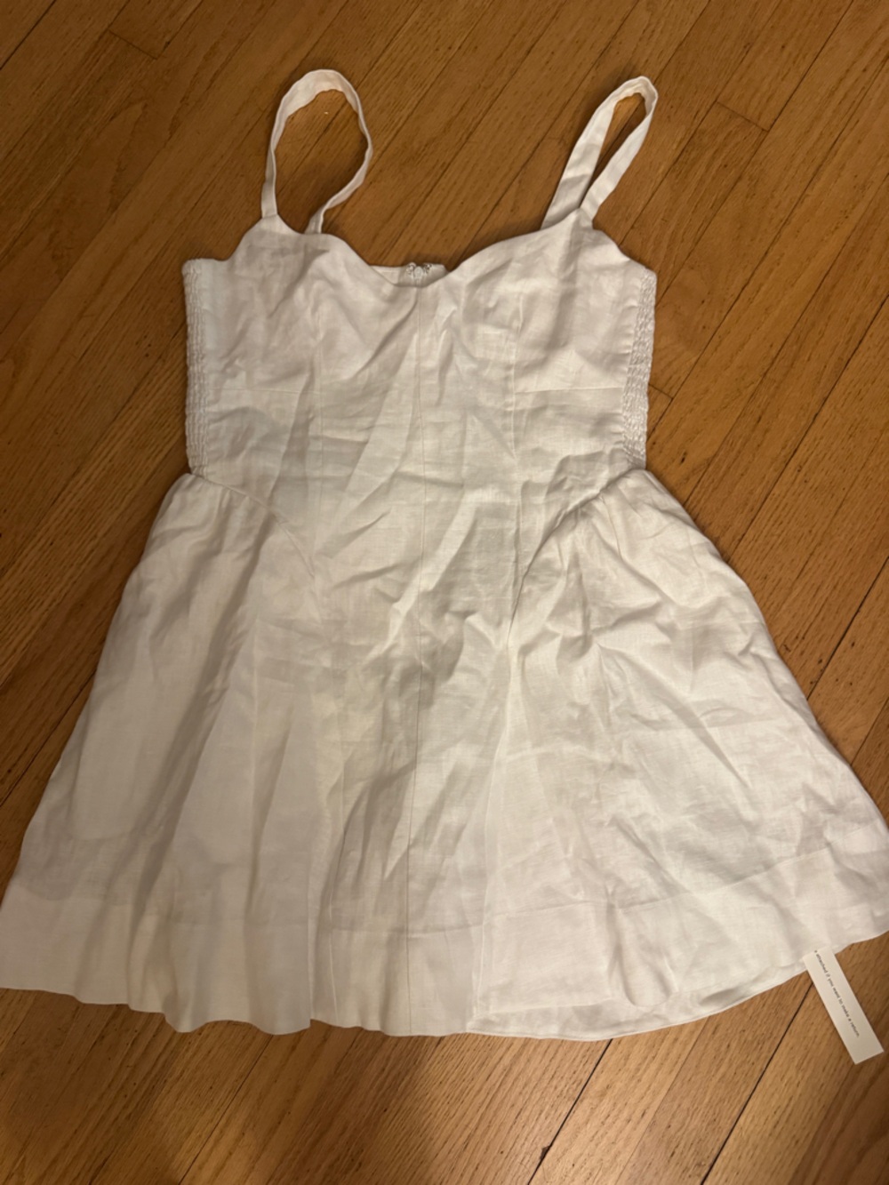 NWT Reformation Birdie Linen mini dress